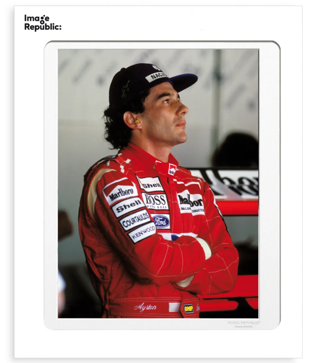 Image Republic Affiche Ayrton Senna Suzuka 1993 40 x 50 cm* Affiches & Tableaux