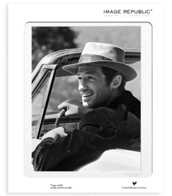 Image Republic Affiche La Galerie "Belmondo Chapeau" 40 x 50 cm* Affiches & Tableaux