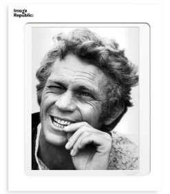 Image Republic Affiche La Galerie "Mcqueen portrait" 40 x 50 cm* Affiches & Tableaux