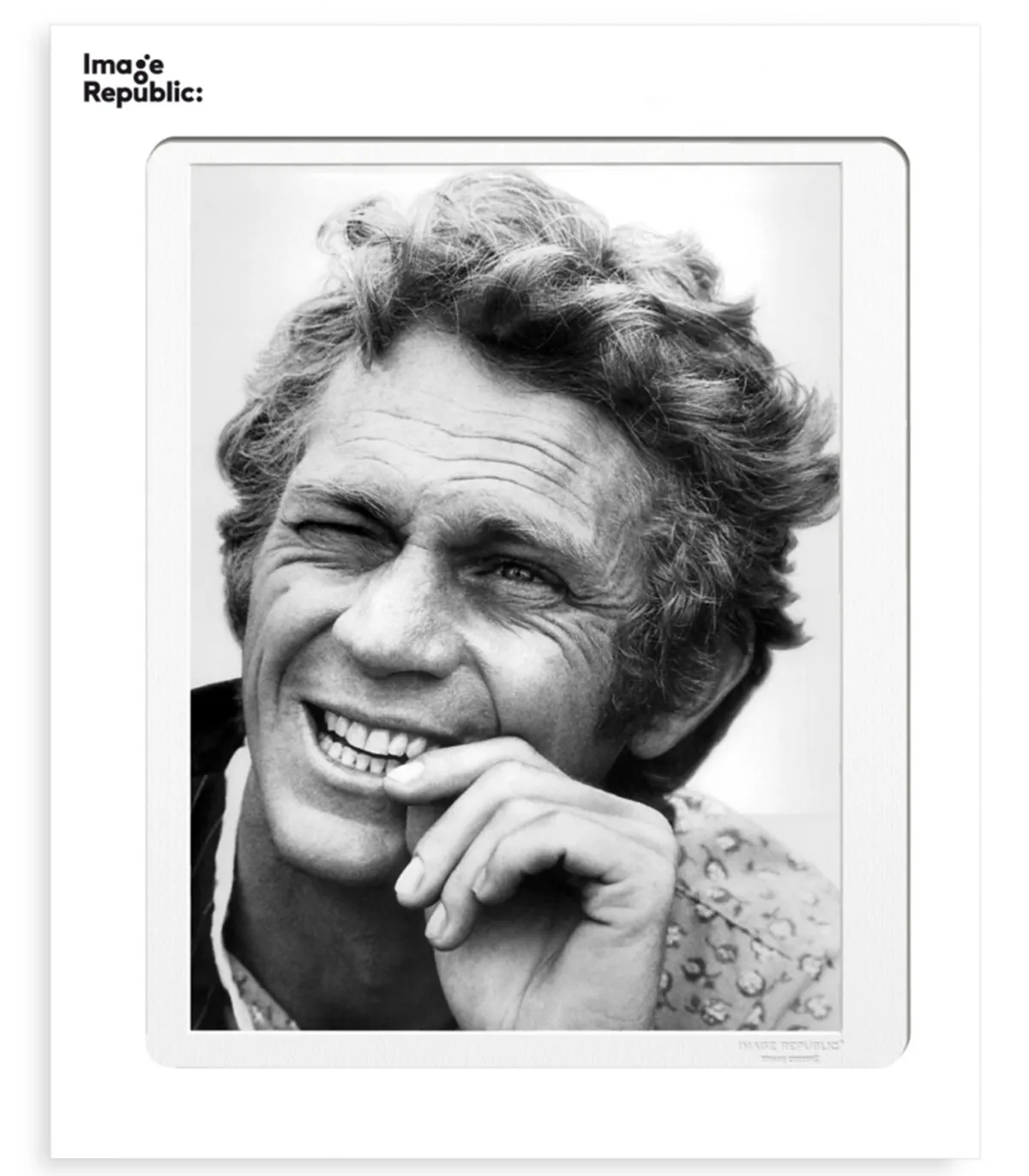 Image Republic Affiche La Galerie "Mcqueen portrait" 40 x 50 cm* Affiches & Tableaux