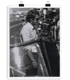 Image Republic Affiche La Galerie Steeve Mcqueen Profil 56 x 76 cm* Affiches & Tableaux