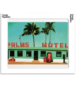 Image Republic Affiche Palms Motel 40 x 50 cm* Affiches & Tableaux