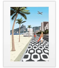 Image Republic Affiche Paulo Mariotti Ipanema 40 x 50cm* Affiches & Tableaux