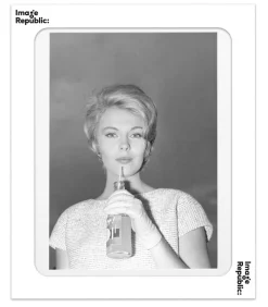 Image Republic Affiche Seberg Tournage Bout de Souffle 40 x 50 cm* Affiches & Tableaux