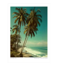 Image Republic Affiche The Vision Awol 022 - The coconut tree 56 x 76 cm* Affiches & Tableaux