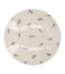 Three Seven Assiette creuse en céramique "Petites plumes"* Assiettes & Plats