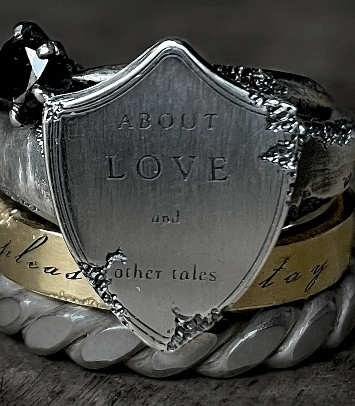 Tó Garal Bague About Love Shield XL*Femme Bagues