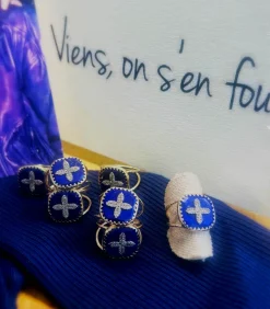 Pascale Monvoisin Bague Bowie n°2 Lapis Diamant x Jane de Boy*Femme Bagues