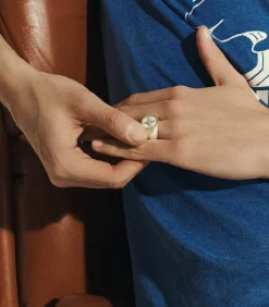 Pascale Monvoisin Bague Chevalière Bowie Diamants*Femme Bagues