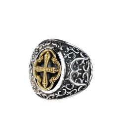 Corpus Christi Bague Idylle en argent et or*Femme Bagues