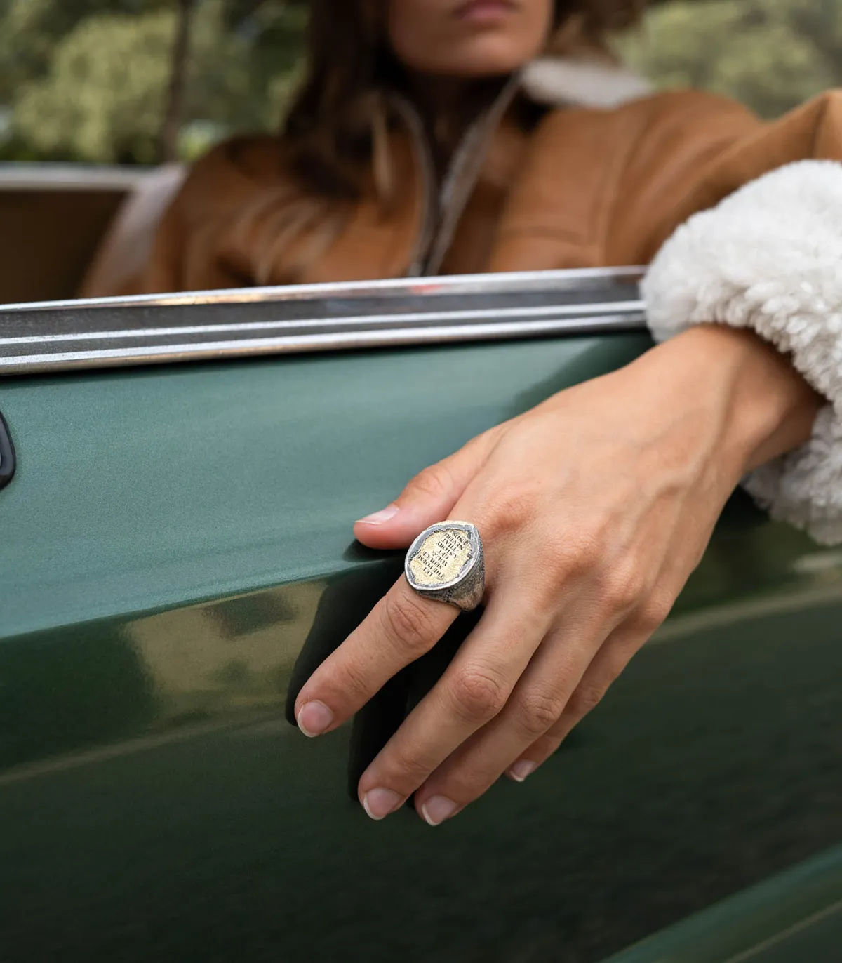 Tó Garal Bague Let the poem Seduce you "YG"*Femme Bagues