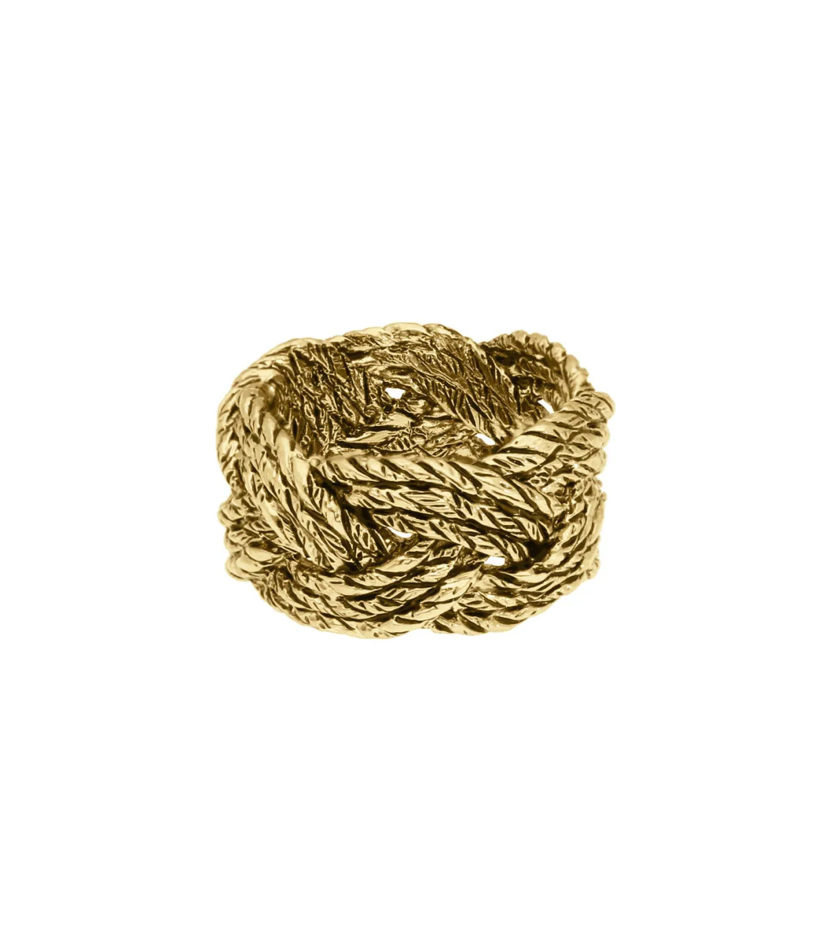 Aurélie Bidermann Bague Miki Tressée dorée*Femme Bagues
