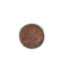 Roc Paris Bague pièce Constitution argent*Femme Bagues|Bijoux