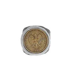 Roc Paris Bague pièce Polita Polska argent*Femme Bagues