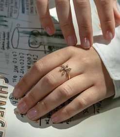 5 Octobre Bague Please Or et Diamants*Femme Bagues