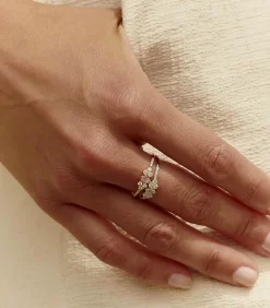 Stone Paris Bague Plein Soleil Petit modèle Or blanc et Diamants*Femme Bagues