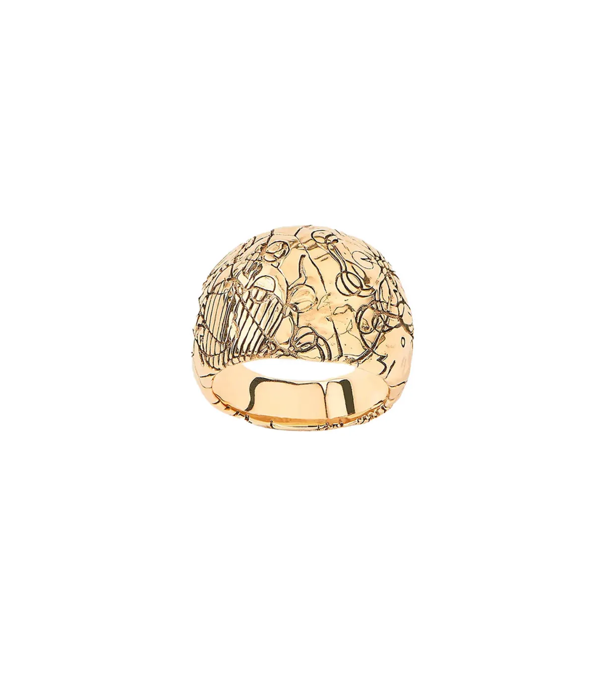 Aurélie Bidermann Bague Rosalba Métal Gravé*Femme Bagues