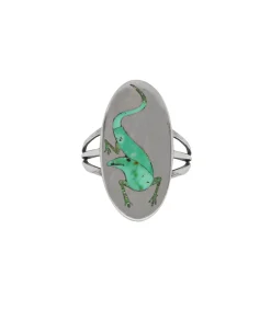 Harpo Bague Squamate Turquoise*Femme Bagues