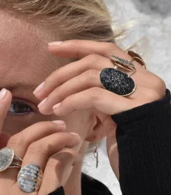 Lsonge Bague Sublime Stella Croix Fermé Spi*Femme Bagues