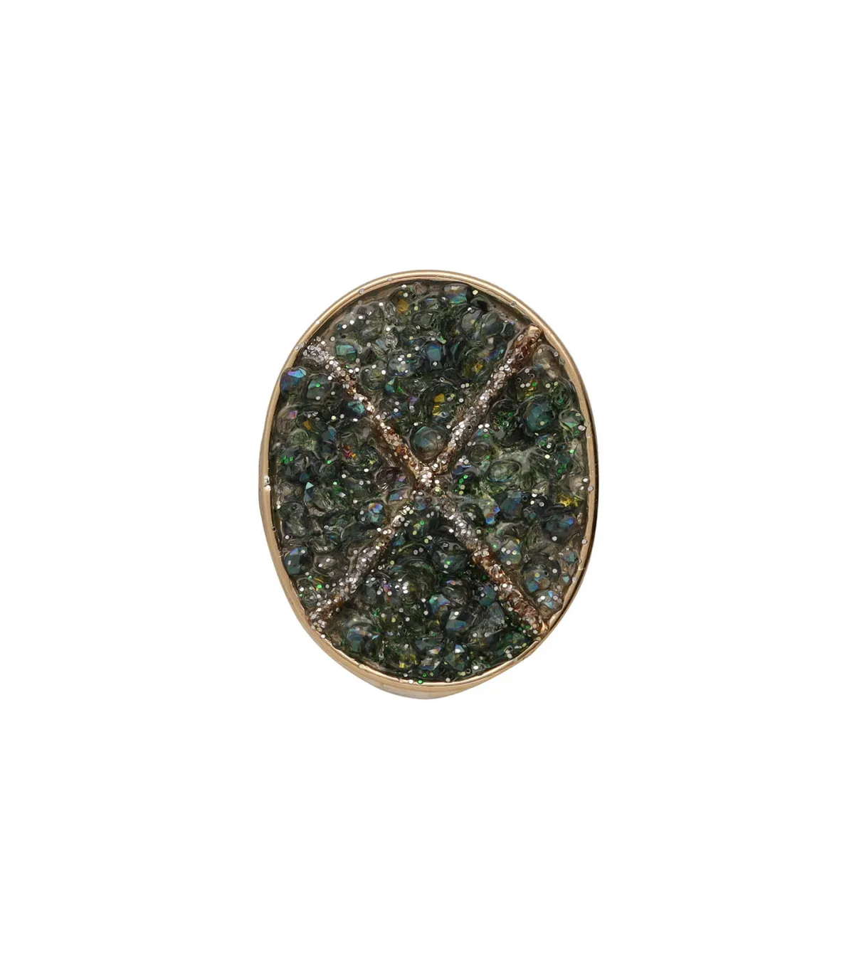 Lsonge Bague Sublime Stella Croix Fermé Zirconium*Femme Bagues