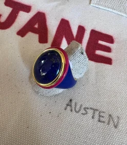 Aurélie Bidermann Bague tabarin Lapis lazuli*Femme Bagues