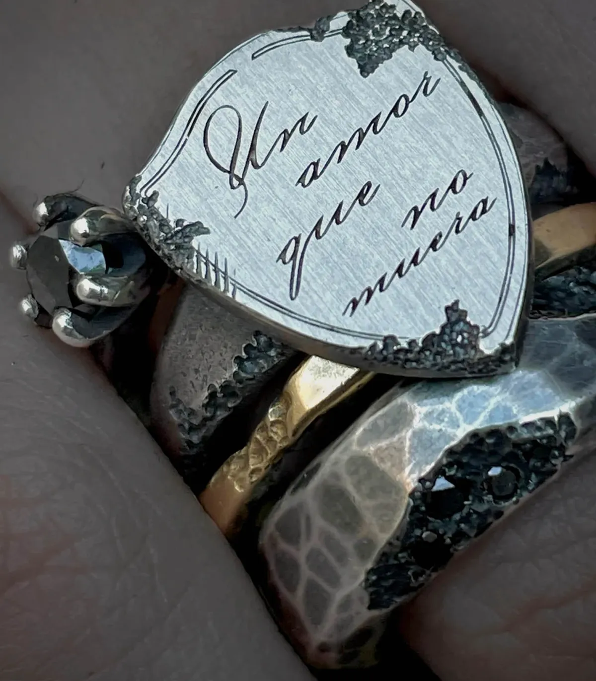 Tó Garal Bague That Nerver die*Femme Bagues