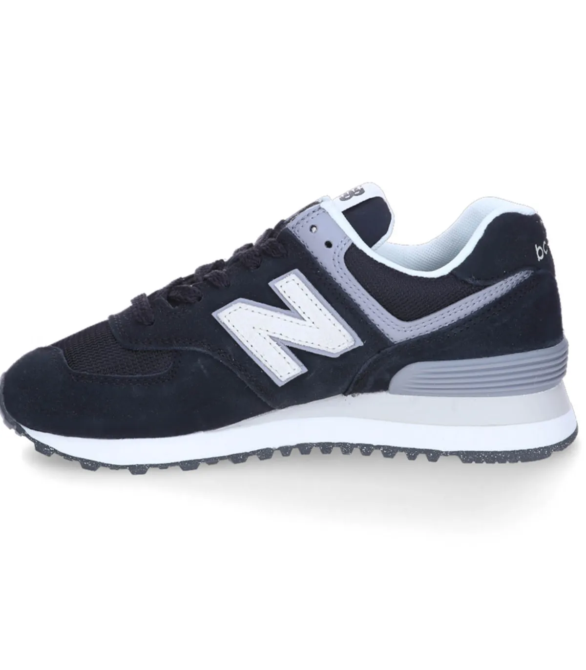 New Balance Baskets 574 Black Grey*Femme Baskets