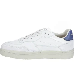 Pompeii Brand Baskets Elan Cuir Ecru Jeans*Femme Baskets