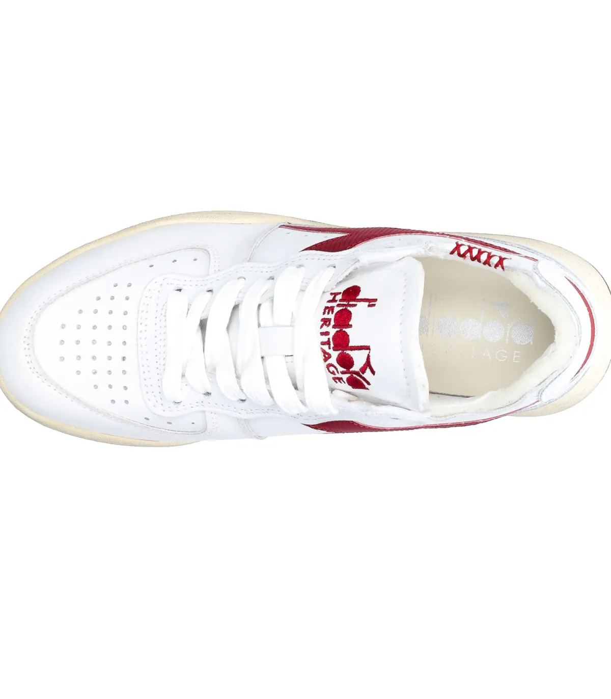 Diadora Baskets Heritage MI Used Row Cut*Femme Baskets|Diadora