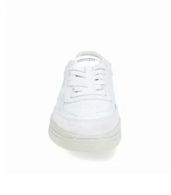 Pompeii Brand Baskets homme Elan Cuir Ecru Jeans*Homme Baskets