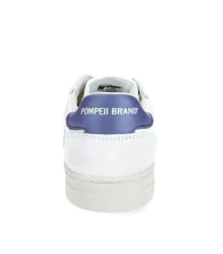 Pompeii Brand Baskets homme Elan Cuir Ecru Jeans*Homme Baskets