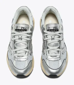 Diadora Baskets Mercury Silver Argent Métallisé*Femme Baskets|Diadora