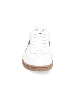 Diadora Baskets Trainer Blanc et Verts Paturages*Femme Baskets|Diadora