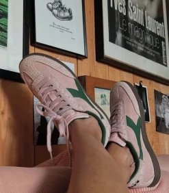 Diadora Baskets Trainer Hairy Soleil du soir*Femme Baskets|Diadora