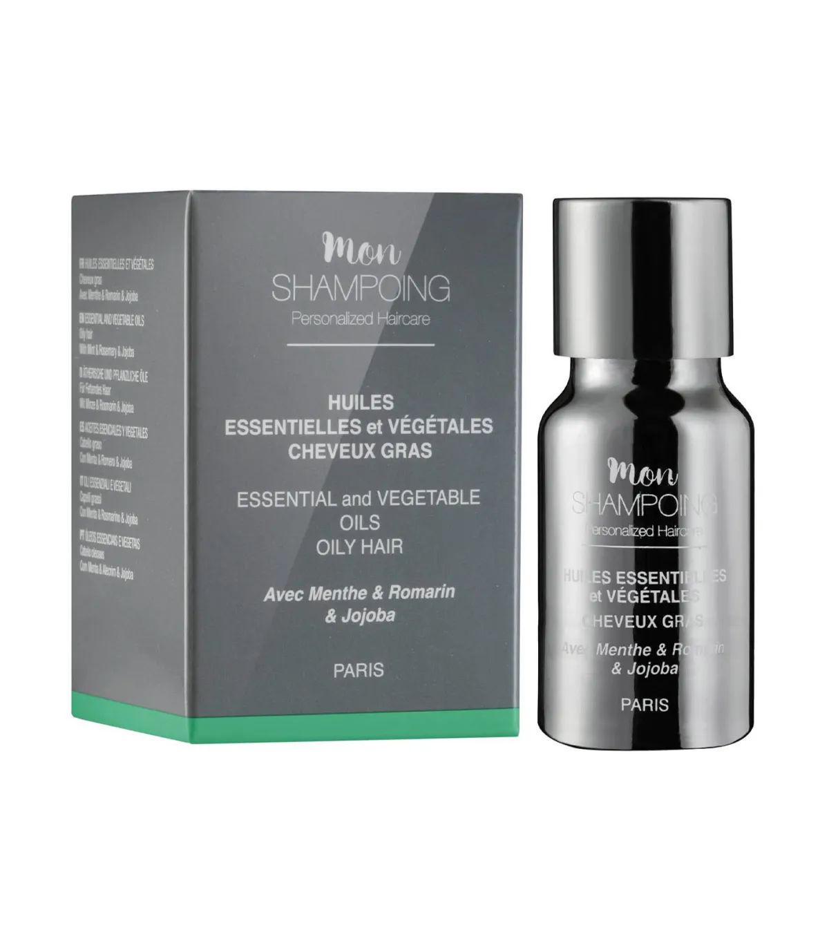 Mon Shampoing Booster Huiles essentielles et végétales cheveux gras 5 ml*Femme Soins Cheveux