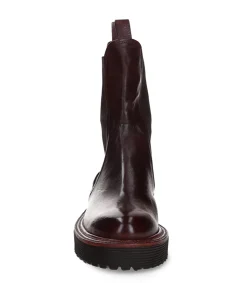 King Tartufoli Boots chelsea Monastero en cuir Bordeaux*Femme Boots & Bottines