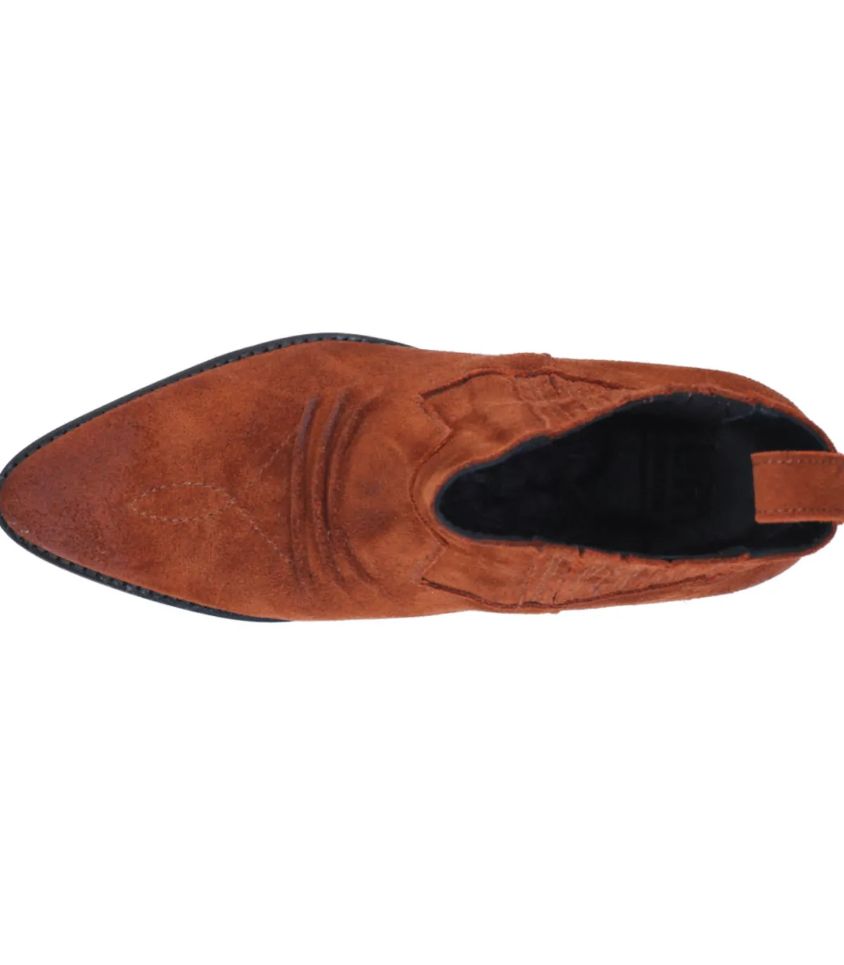 Fury London Boots en cuir suédé Rose*Femme Boots & Bottines