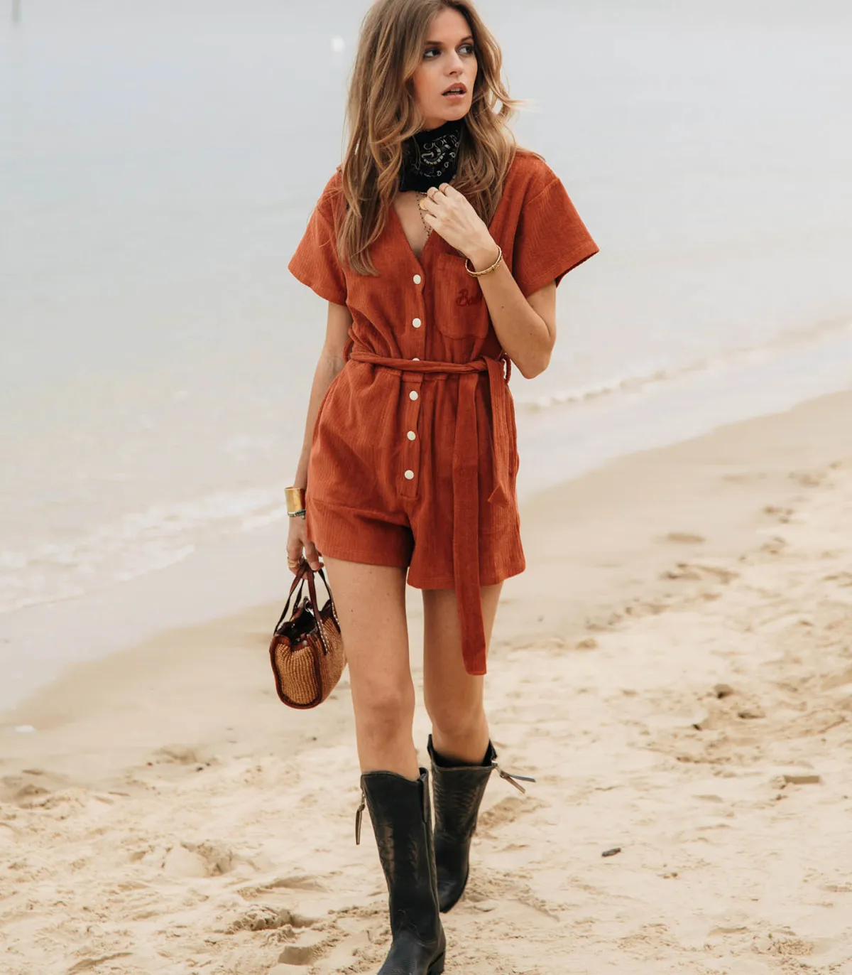 Mexicana Boots santiag Razz 13 Beige Black Rustik*Femme Boots & Bottines|Mexicana