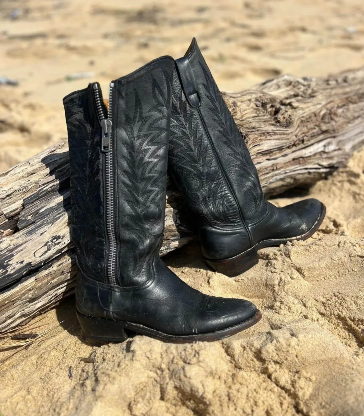 Mexicana Boots santiag Razz 13 Beige Black Rustik*Femme Boots & Bottines|Mexicana