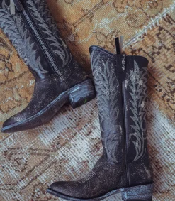 Mexicana Boots Santiag Razz 13 Crack Black*Femme Boots & Bottines|Mexicana