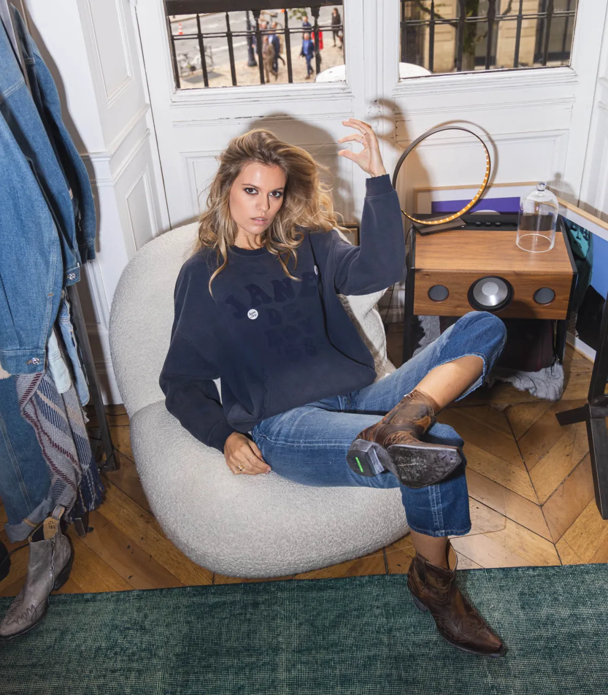 Mexicana Boots santiag Stitched 7 Ocre*Femme Boots & Bottines|Mexicana