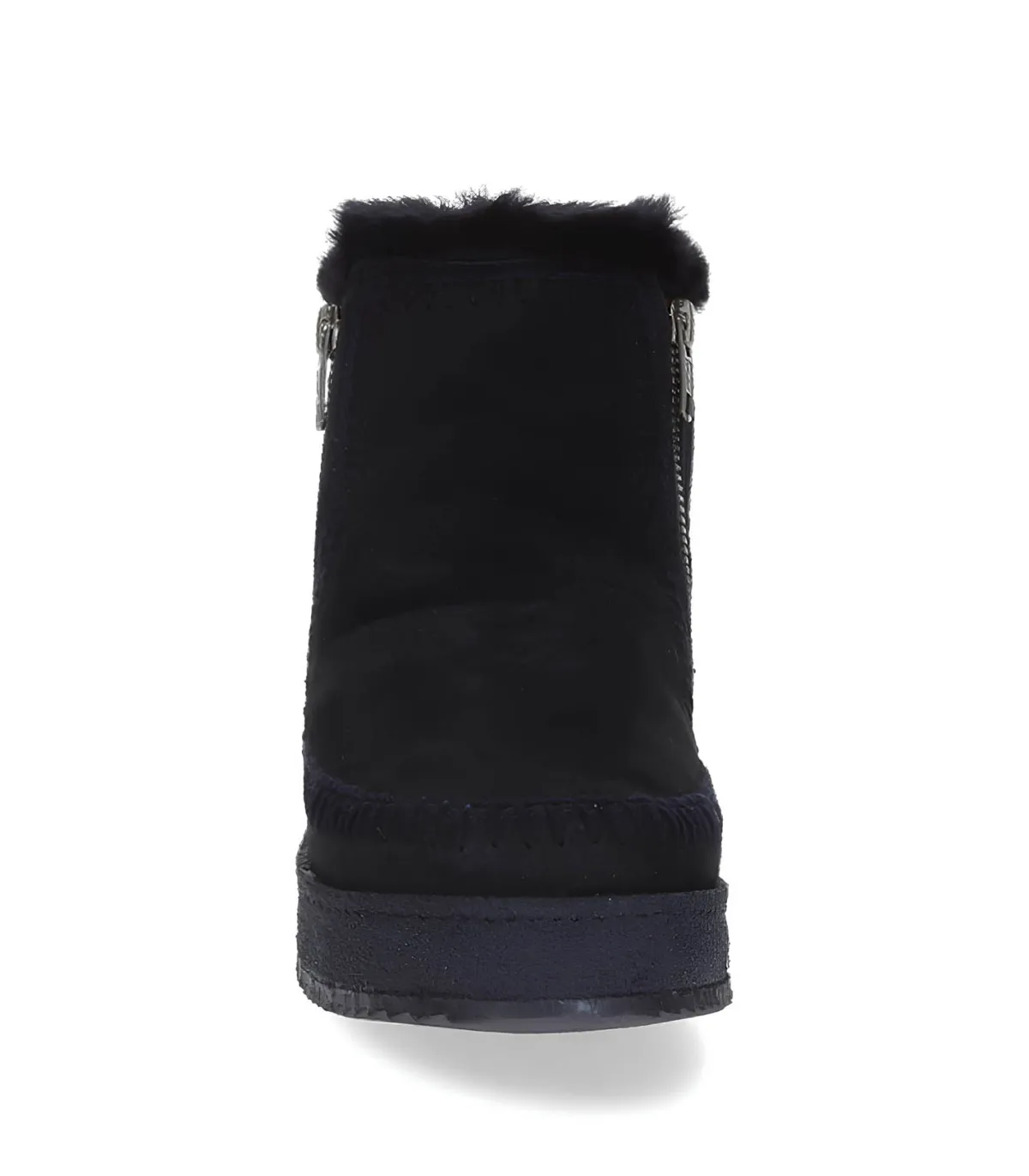 laidback london Boots Setsu Crochet Black Suede*Femme Boots & Bottines