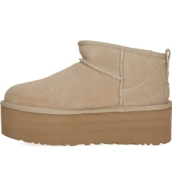 UGG® Bottines Classic Ultra Mini Plateforme Daim*Femme Boots & Bottines|Ugg®