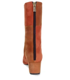 Carel Paris Bottines Estime Go en cuir suédé Brick*Femme Boots & Bottines