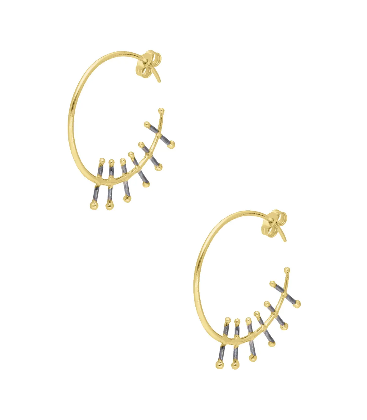 5 Octobre Boucles d'oreilles Emmy*Femme Boucles D'Oreilles
