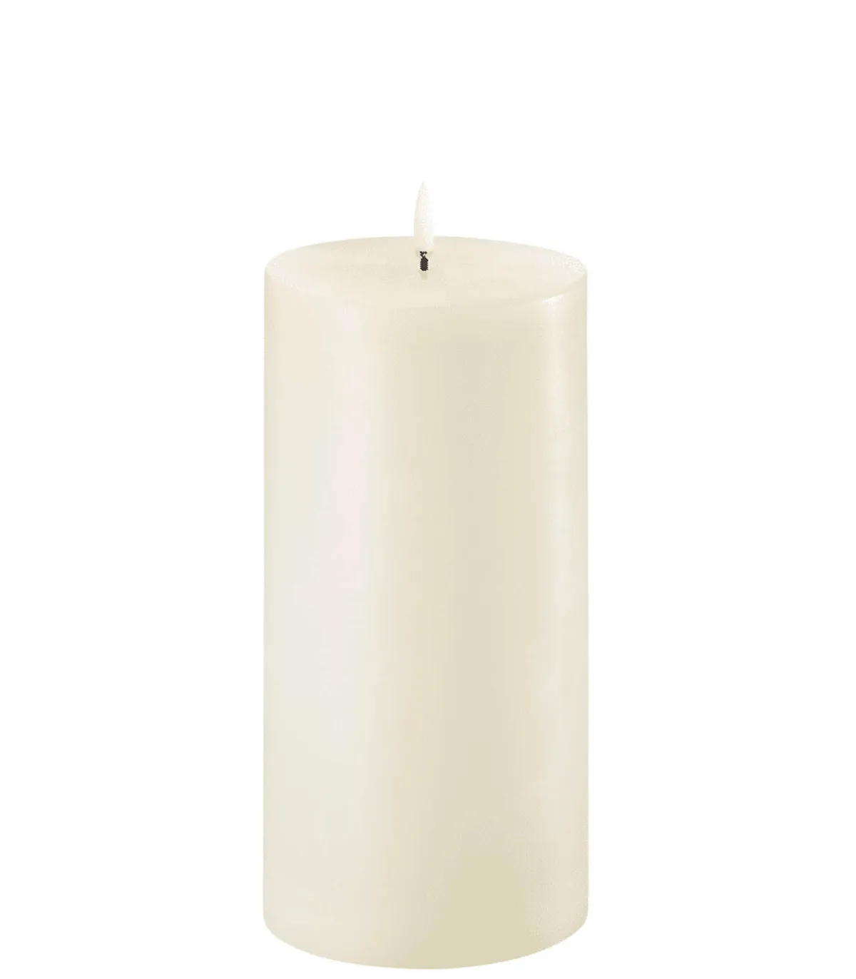 Uyuni Bougie LED Pillar Ivoire, 10.1 x 20.3 cm* Bougies Led