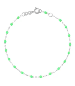 Gigi Clozeau Bracelet or blanc et perles de résine*Femme Bracelets