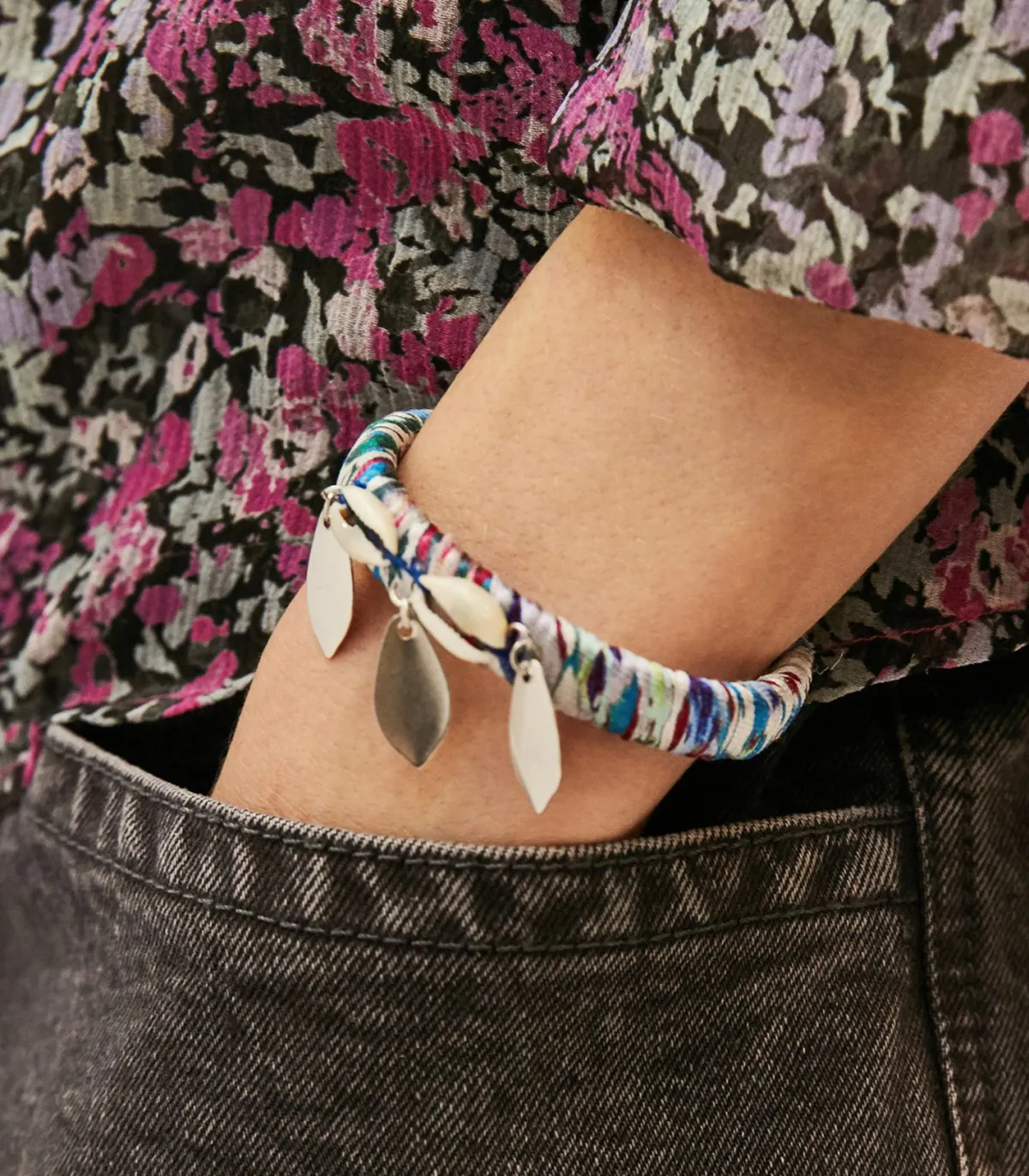 Marant Bracelet Pablo à coquillages cauri*Femme Bracelets