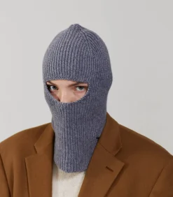 Le Bonnet Amsterdam Cagoule en cachemire et laine mérinos Smoke*Femme Chapeaux, Bonnets & Casquettes|Chapeaux, Bonnets & Casquettes