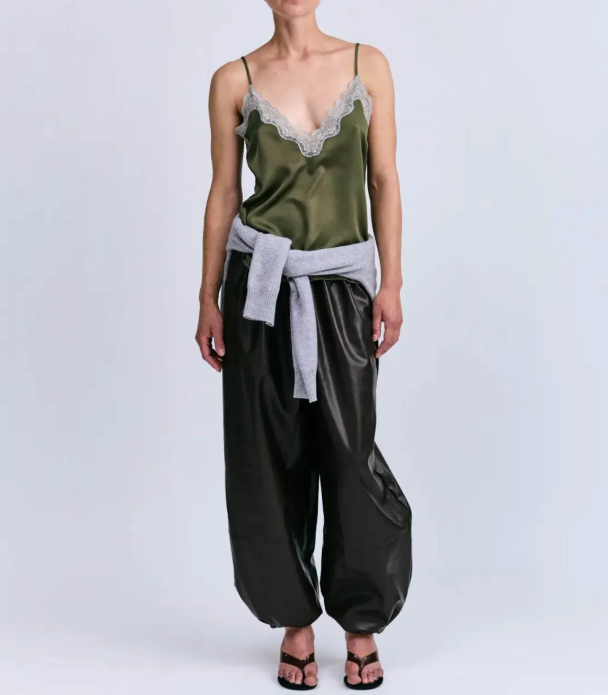 Love Stories Caraco Pip Green*Femme Hauts|Love Stories